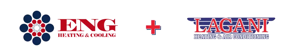 ENG Heating & Cooling + Lagani Heating & Air Conditioning logo.