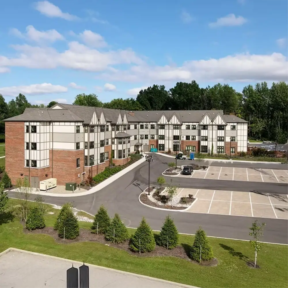Apartment building in Akron.