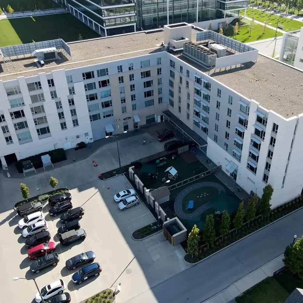 Commercial HVAC services provided by ENG Heating & Cooling at the Innova project.